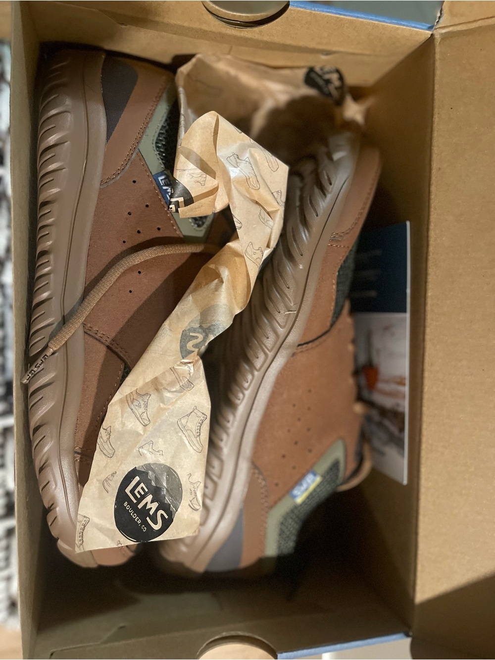 LEMS Primal Zen Woodland men’s size 12